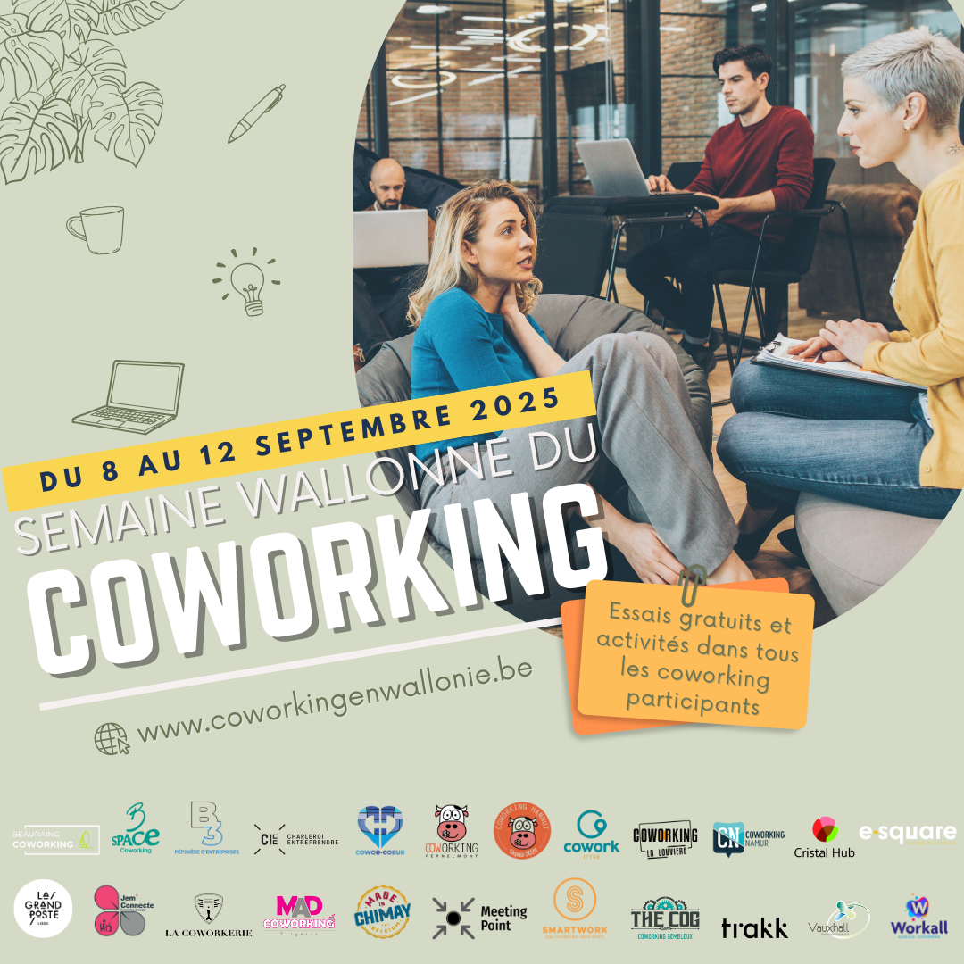 Semaine wallonne du Coworking – 2025