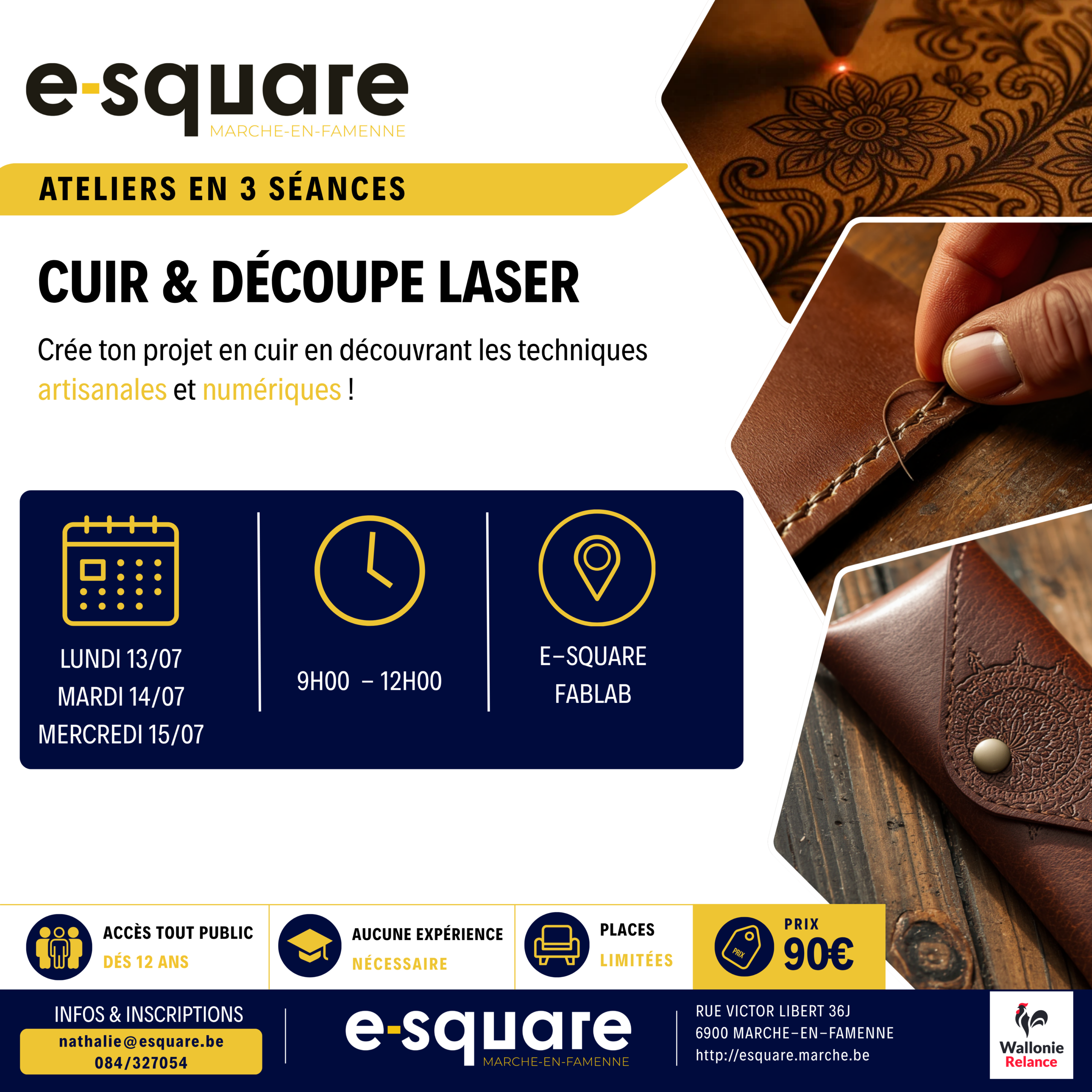 Atelier Cuir & Découpe laser