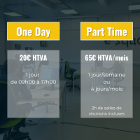 Coworking one day + Part time (2) Coworking one day + Part time (2)